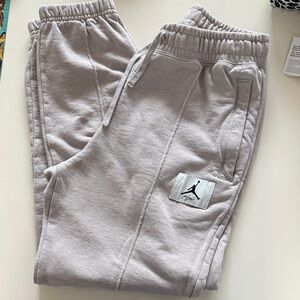 Jordan Light Gray Jogger Pants